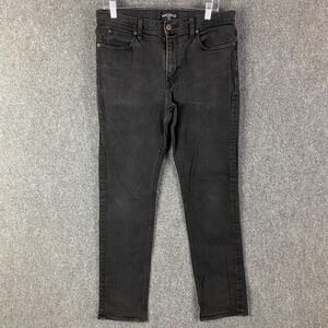 J. Crew Men's Straight Jeans — Black Slim Straight Fit